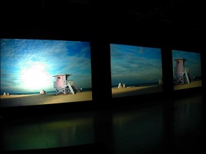My photo on exhibit at the Immaginario Scientifico in Trieste.